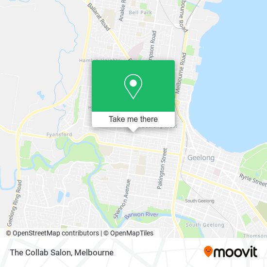 The Collab Salon map