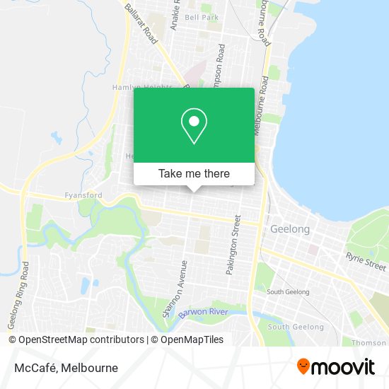 McCafé map