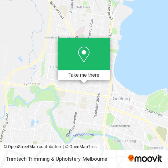 Trimtech Trimming & Upholstery map
