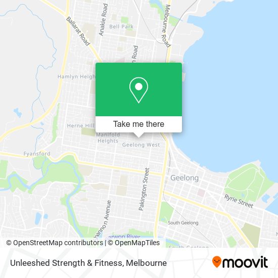 Unleeshed Strength & Fitness map
