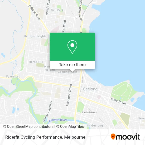 Mapa Riderfit Cycling Performance