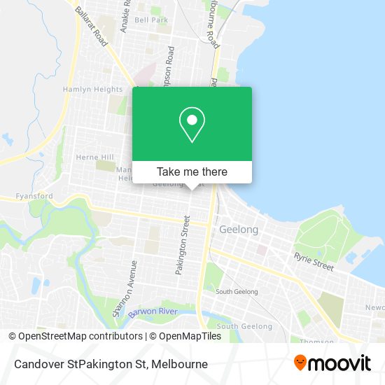 Candover StPakington St map
