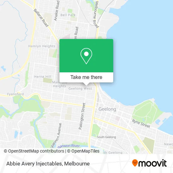 Abbie Avery Injectables map