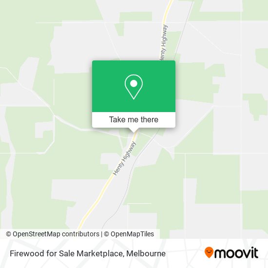 Firewood for Sale Marketplace map