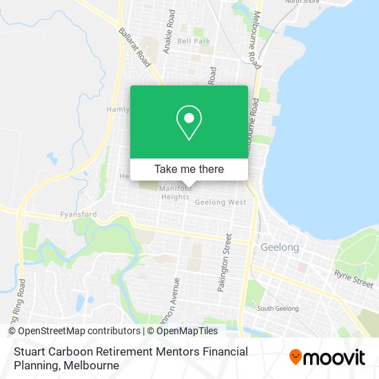 Stuart Carboon Retirement Mentors Financial Planning map