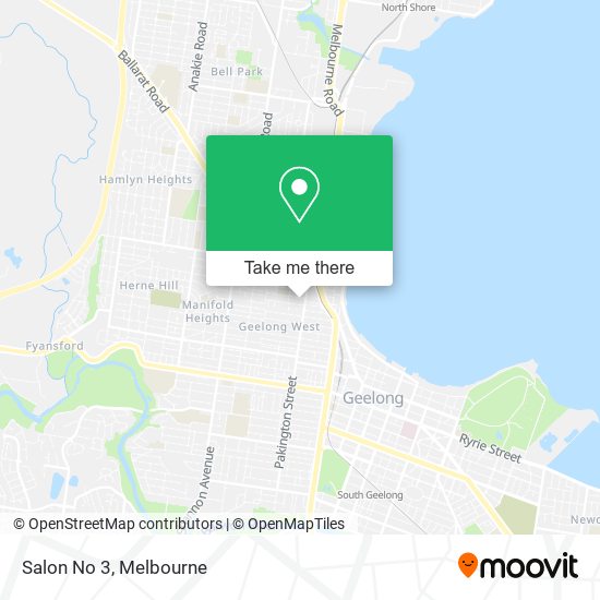 Salon No 3 map