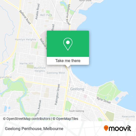 Geelong Penthouse map