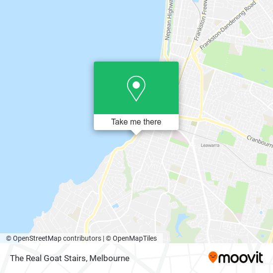 The Real Goat Stairs map