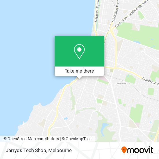 Jarryds Tech Shop map