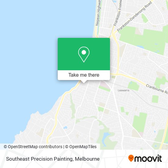 Southeast Precision Painting map
