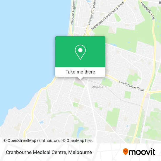 Cranbourne Medical Centre map
