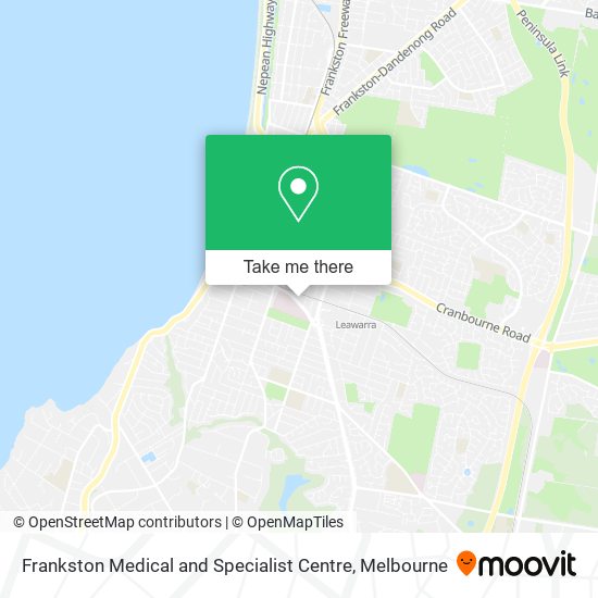 Frankston Medical and Specialist Centre map