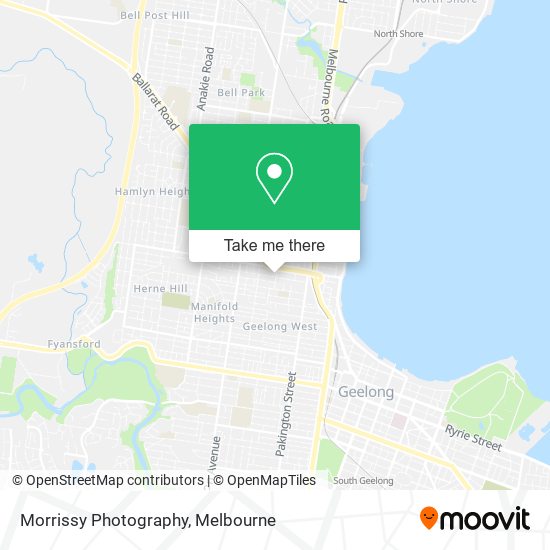 Morrissy Photography map