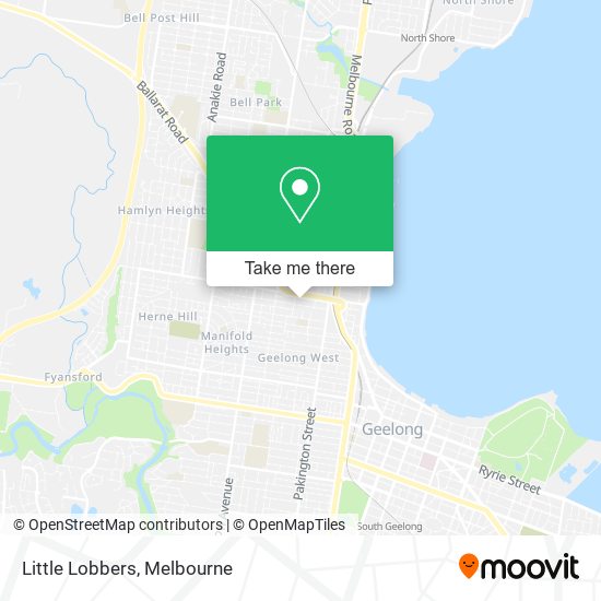 Little Lobbers map