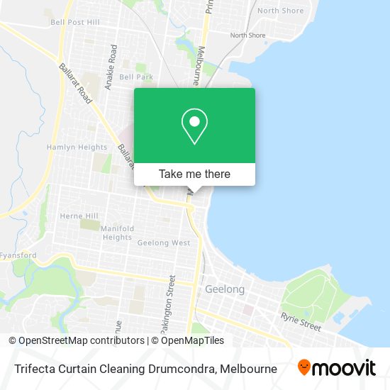 Trifecta Curtain Cleaning Drumcondra map