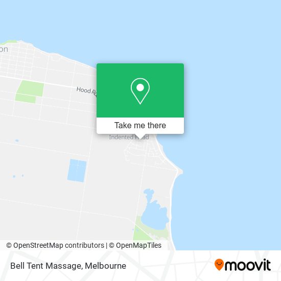Bell Tent Massage map