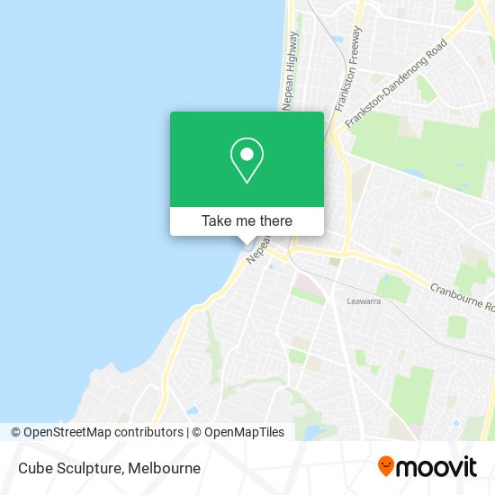 Cube Sculpture map