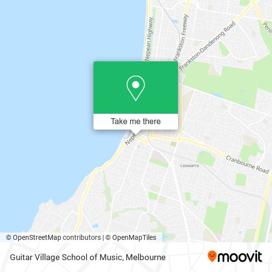 Guitar Village School of Music map