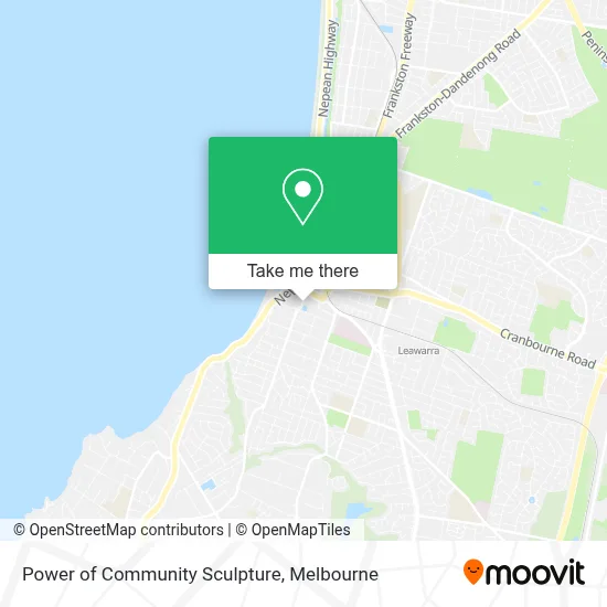 Power of Community Sculpture map