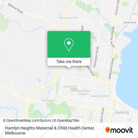 Hamlyn Heights Maternal & Child Health Center map