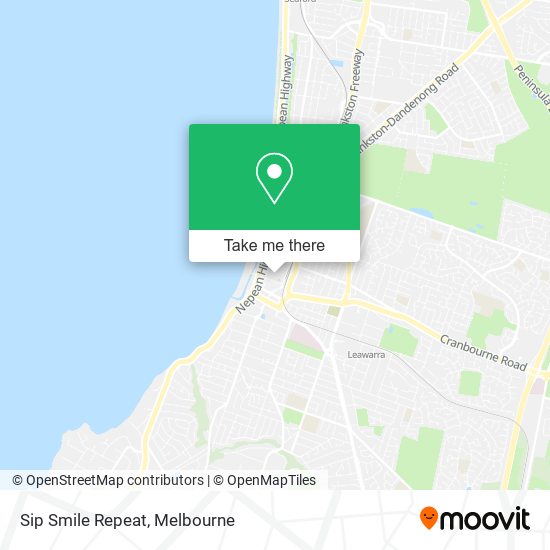 Sip Smile Repeat map