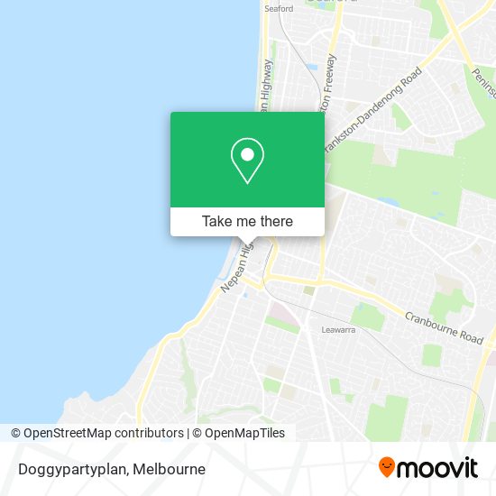 Doggypartyplan map