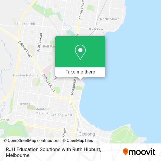 Mapa RJH Education Solutions with Ruth Hibburt