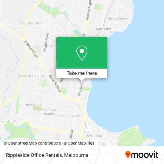 Rippleside Office Rentals map