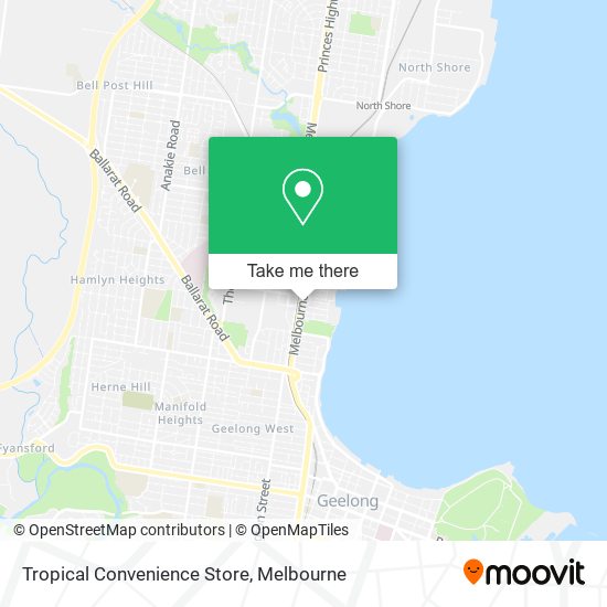 Tropical Convenience Store map