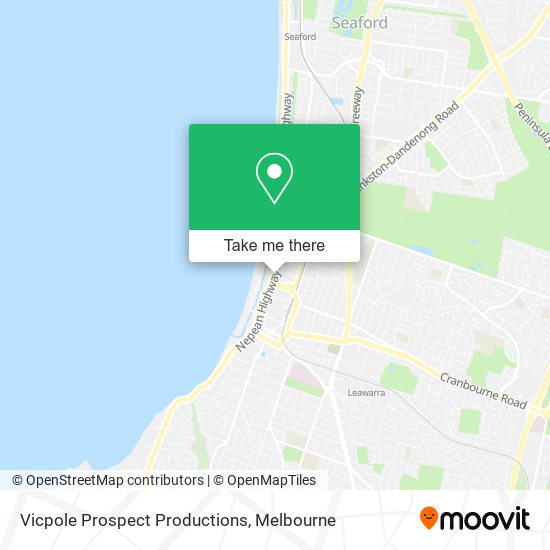 Mapa Vicpole Prospect Productions