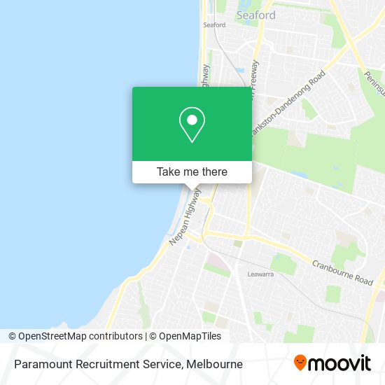 Paramount Recruitment Service map