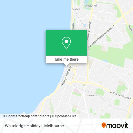 Whitelodge Holidays map