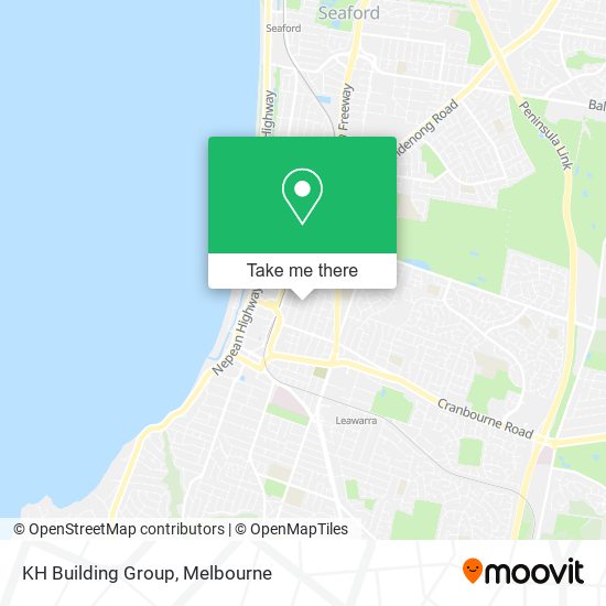 KH Building Group map
