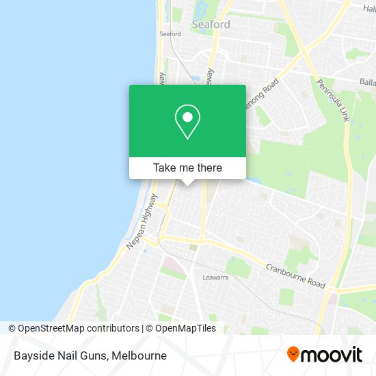 Bayside Nail Guns map