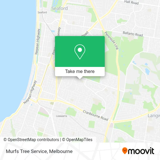 Mapa Murfs Tree Service