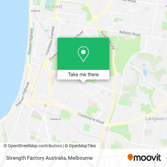 Mapa Strength Factory Australia