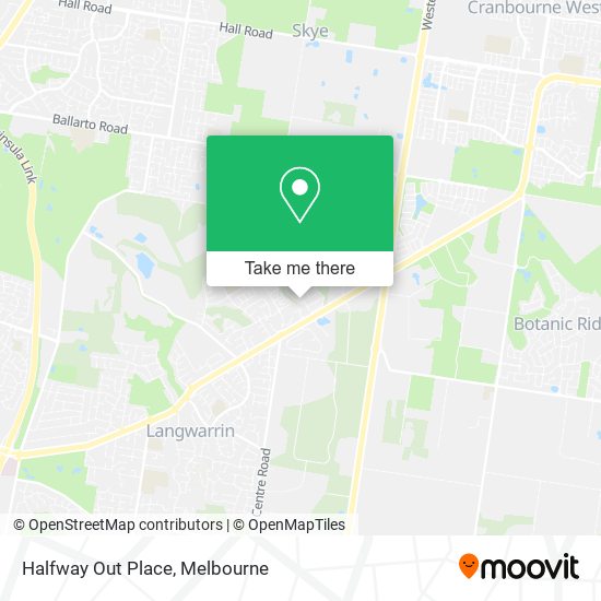 Halfway Out Place map
