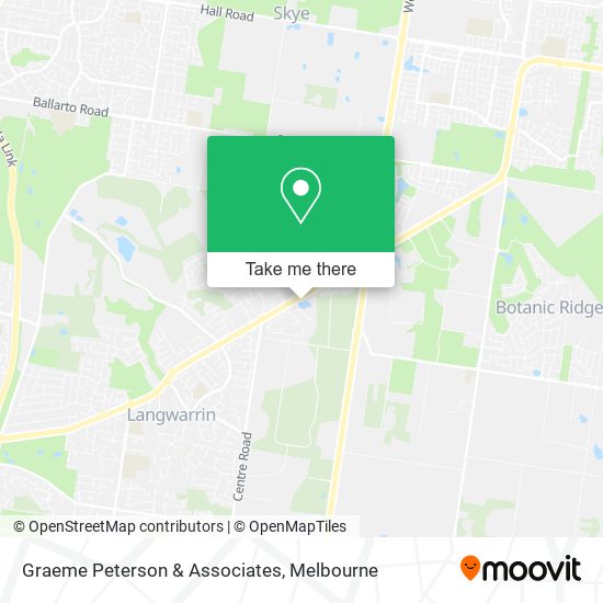 Graeme Peterson & Associates map