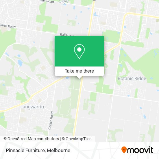 Pinnacle Furniture map