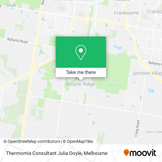 Thermomix Consultant Julia Doyle map