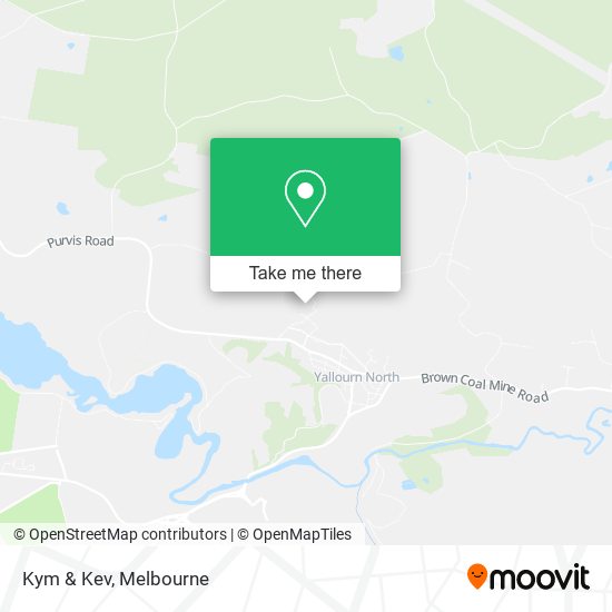 Kym & Kev map