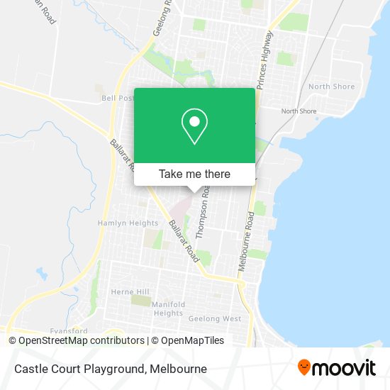 Castle Court Playground map
