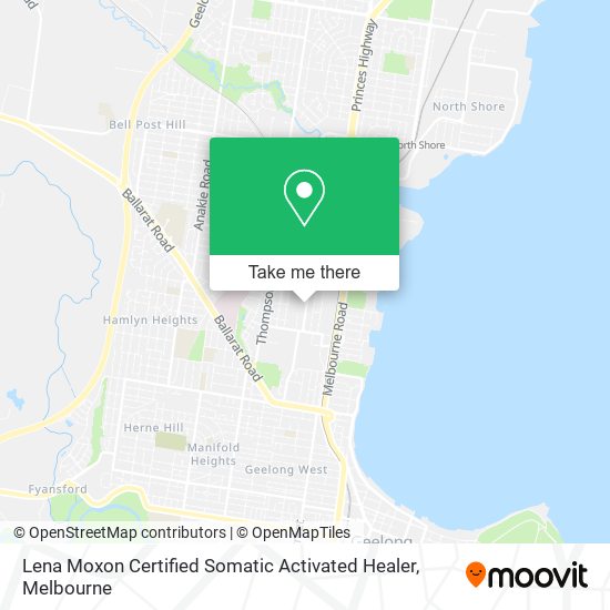 Lena Moxon Certified Somatic Activated Healer map