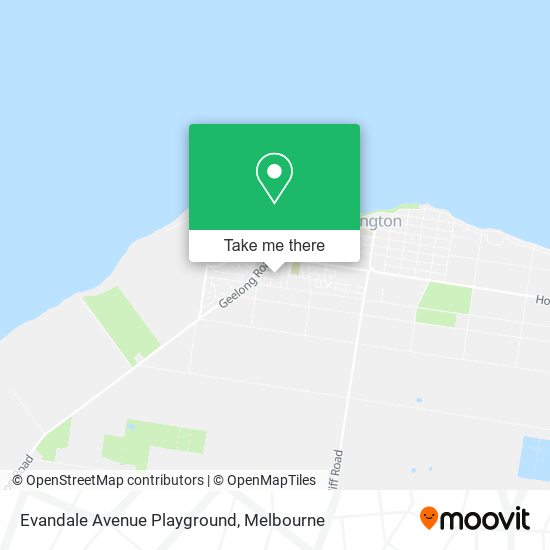 Evandale Avenue Playground map
