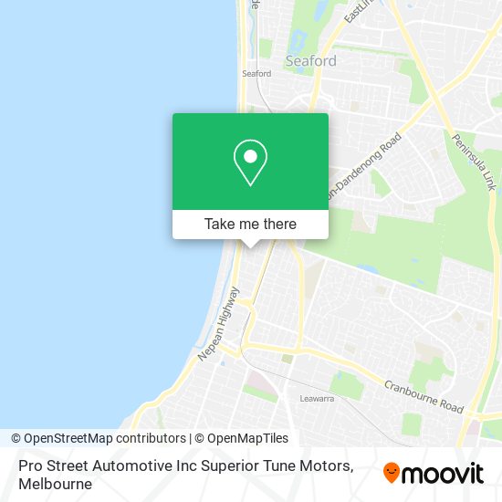Pro Street Automotive Inc Superior Tune Motors map