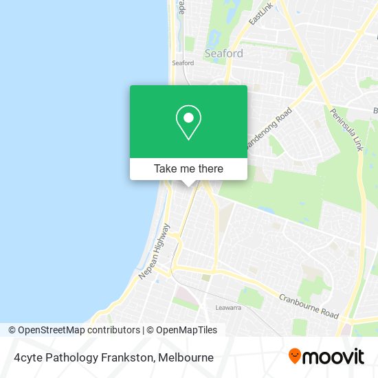 4cyte Pathology Frankston map