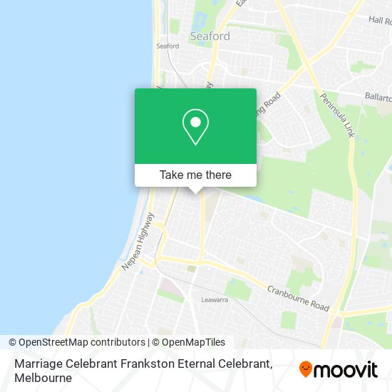 Mapa Marriage Celebrant Frankston Eternal Celebrant