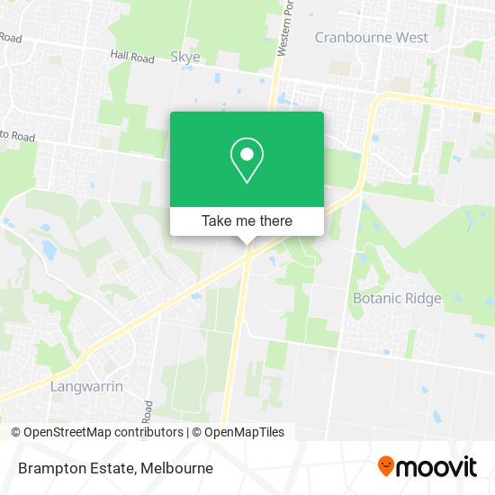 Brampton Estate map