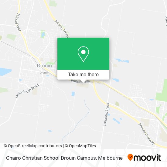 Chairo Christian School Drouin Campus map