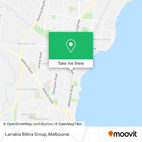 Larrakia Bilirra Group map